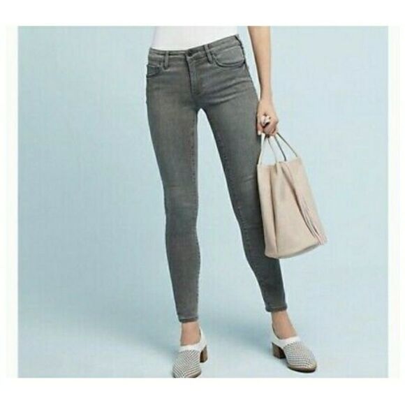 Pilcro & the Letterpress‎ Stet Grey Skinny Jeans 24 - Picture 1 of 6